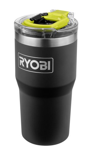20 OZ. STAINLESS STEEL BLACK TUMBLER